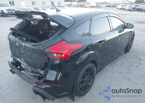 2017 Ford Focus Rs из США, поврежденный, VIN WF0DP3TH3H4119856